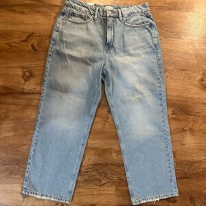 Good American 90’s Cropped Relaxed Jeans